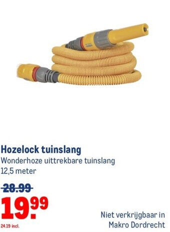 Makro Hozelock tuinslang 12,5 meter aanbieding