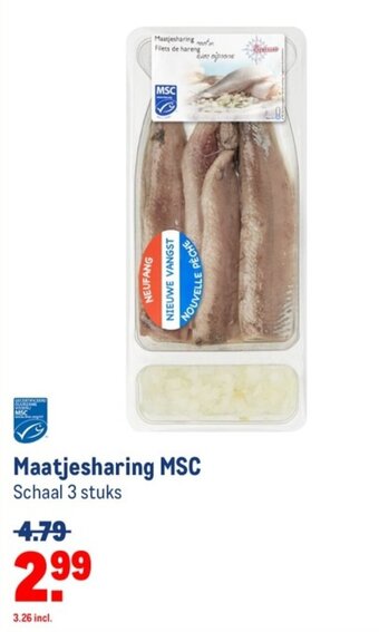 Makro Maatjesharing MSC aanbieding