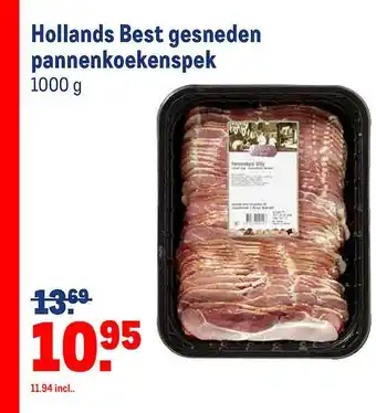 Makro Hollands Best Gesneden Pannenkoekenspek aanbieding