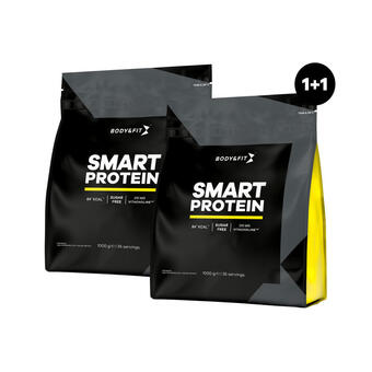 Body & Fit Smart protein (1kg) x2 aanbieding