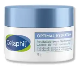 De Online Drogist Cetaphil optimal hydration revitaliserende nachtcrème﻿ 48gr aanbieding