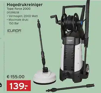 Heuts Hogedrukreiniger aanbieding