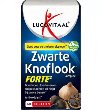 Drogisterij.net Lucovitaal zwarte knoflook forte (60tb) aanbieding