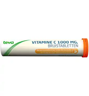 Drogisterij.net Teva vitamine c 1000mg bruistabletten (20tb) aanbieding