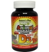 Nature's plus animal parade vitamine d3 kauwtablet (90kt) aanbieding ...