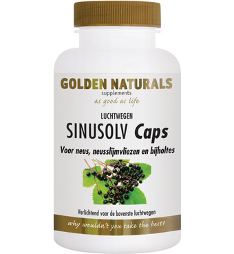 Drogisterij.net Golden naturals sinusolv (30ca) aanbieding
