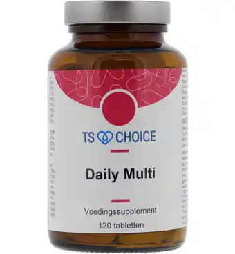 Drogisterij.net Ts choice daily multi vitaminen mineralen complex (120tb) aanbieding