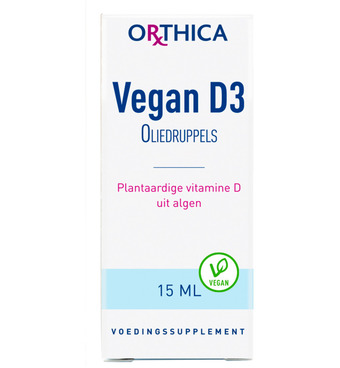 Drogisterij.net Orthica vegan d3 oliedruppels (15ml) aanbieding