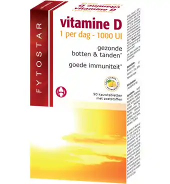 Drogisterij.net Fytostar vitamine d kauw zuigtablet (90tb) aanbieding