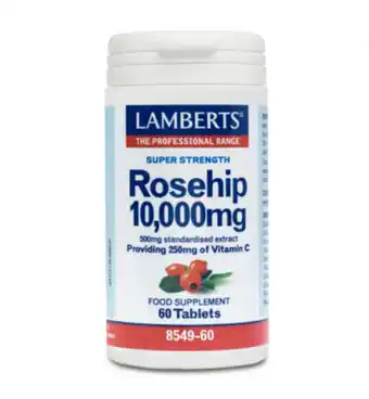 Drogisterij.net Lamberts rozenbottel 10.000mg (60tb) aanbieding