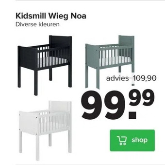 Baby-Dump Kidsmill wieg noa aanbieding