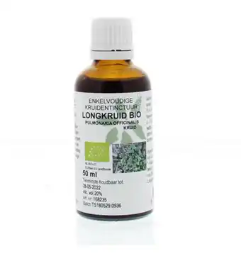 Drogisterij.net Natura sanat pulmonaria off herb / longkruid tinctuur bio (50ml) aanbieding