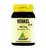 Drogisterij.net Snp venkel 400 mg puur (60ca) aanbieding