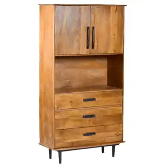fonQ Livingfurn elias hoge kast open 97cm aanbieding