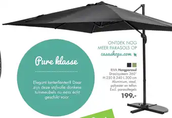 Casa RIVA Hangparasol aanbieding