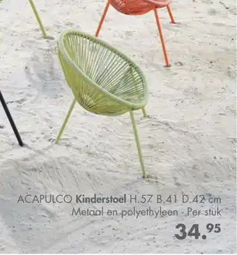 Casa ACAPULCO Kinderstoel 57x41x42 cm aanbieding