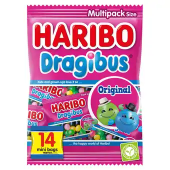 Jumbo Haribo dragibus original uitdeelzakjes 350g aanbieding