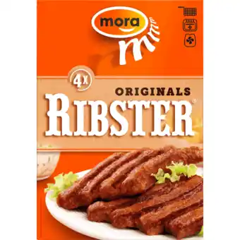 Jumbo Mora originals ribster 4 x 70g aanbieding