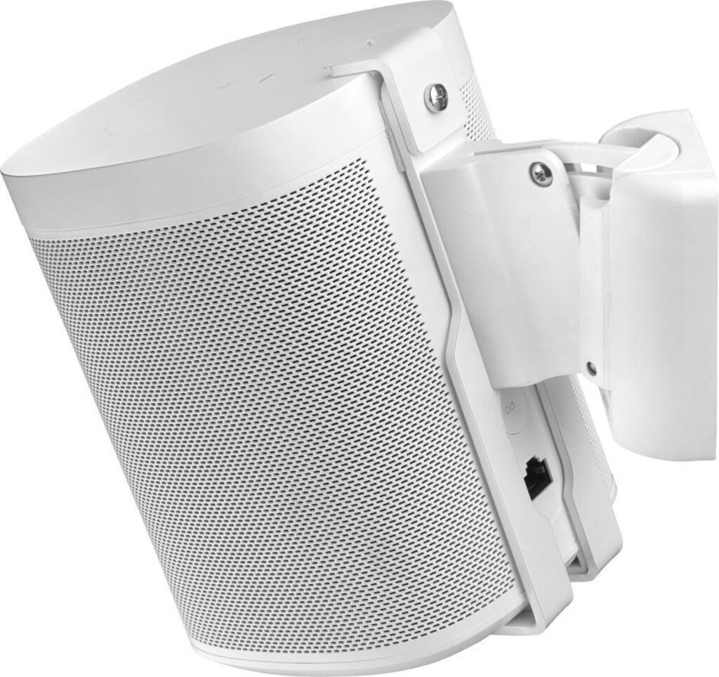 Bol.com Cavus cmsow full motion muurbeugel voor sonos one (sl) - ophangbeugel draaibaar & kantelbaar - wit aanbieding