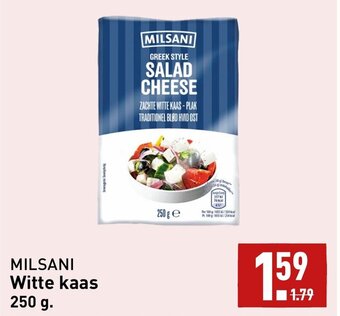 ALDI MILSANI Witte kaas 250 g. aanbieding