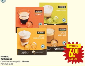 ALDI MORENO Koffiecups aanbieding