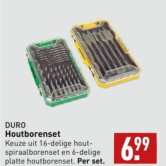 ALDI DURO Houtborenset aanbieding