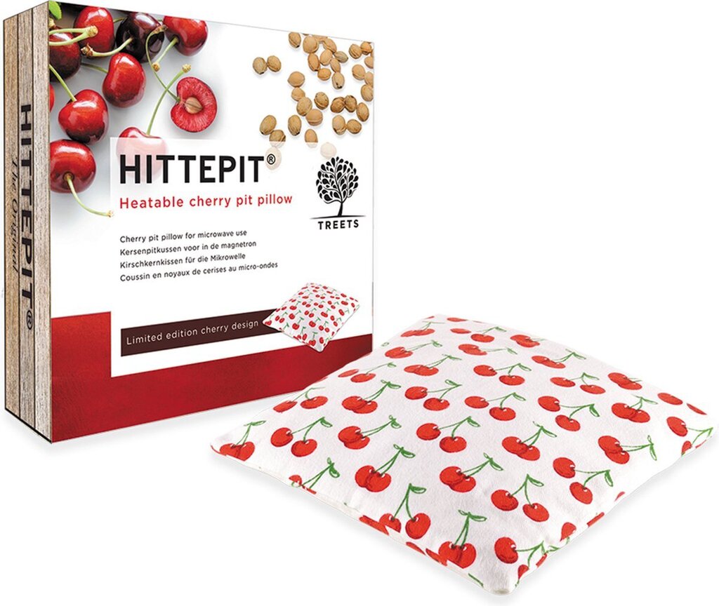 Bol.com Treets hittepit vierkant met kersendesign – kersenpitkussen aanbieding
