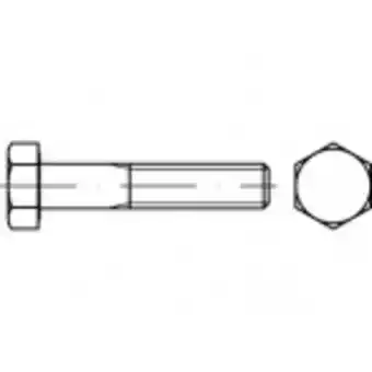 Conrad Toolcraft to-5398248 zeskantbouten m30 130 mm buitenzeskant iso 4014 1 stuk(s) aanbieding