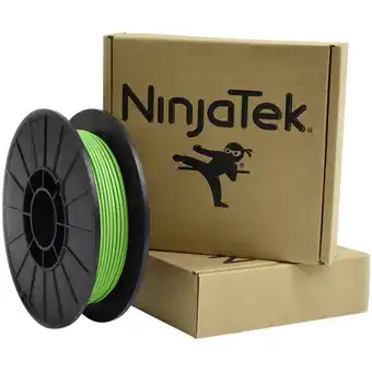 Conrad Ninjatek 3dar0629005 armadillo filament tpu chemisch bestendig 3 mm 500 g groen 1 stuk(s) aanbieding