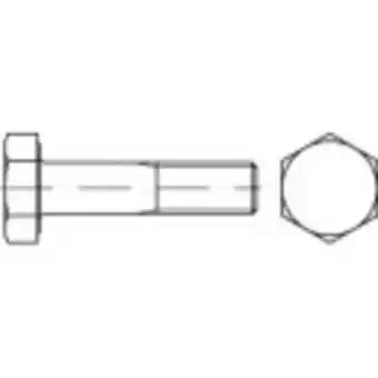 Conrad Toolcraft 146640 hv-zeskantschroeven m24 160 mm buitenzeskant din 14399 staal 1 stuk(s) aanbieding