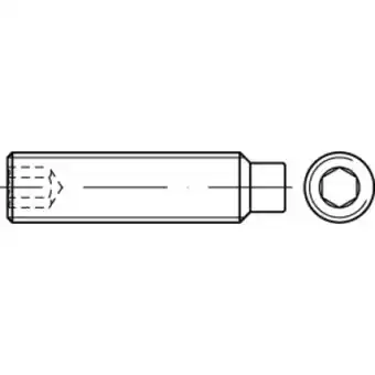 Conrad Toolcraft to-5414526 draadpen m6 10 mm 200 stuk(s) aanbieding