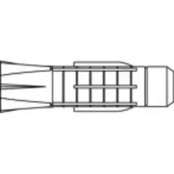 Conrad Toolcraft plug 36 mm to-5455092 100 stuk(s) aanbieding