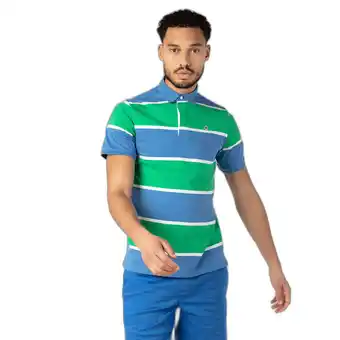 Decathlon Gestreepte polo serge blanco jersey aanbieding