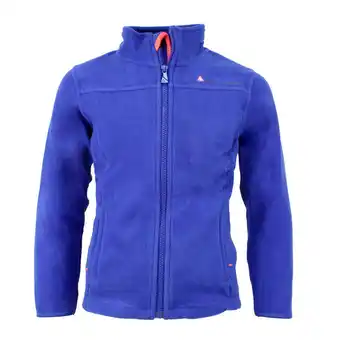 Decathlon Meisjesfleecejas peak mountain facesare aanbieding