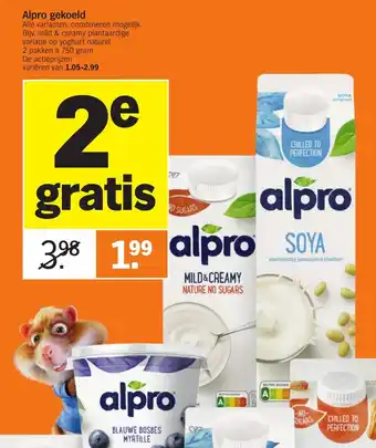 Albert Heijn Alpro gekoeld aanbieding