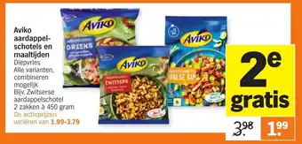 Albert Heijn Aviko aardappel-schotels en maaltijden aanbieding