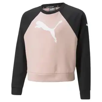 Decathlon Meisjes sweatshirt puma modern sports crew g aanbieding