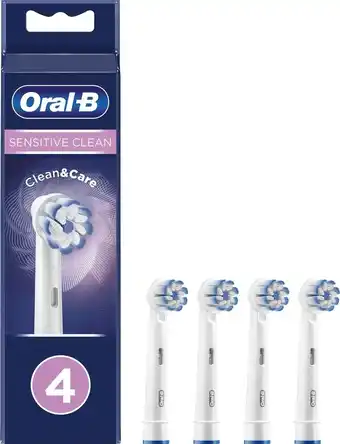 Bol.com Oral-b sensitive clean - opzetborstels - 4 stuks aanbieding