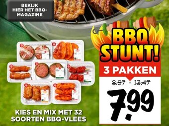 Vomar Voordeelmarkt KIES EN MIX MET 32 SOORTEN BBQ-VLEES aanbieding