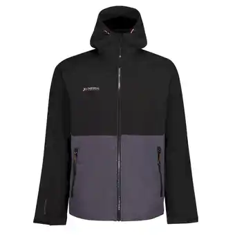 Decathlon Herenjas surrender soft shell (strijkijzer/zwart) aanbieding