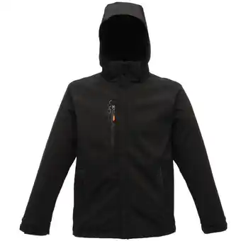 Decathlon Heren repeller xpro softshell jas (zwart) aanbieding