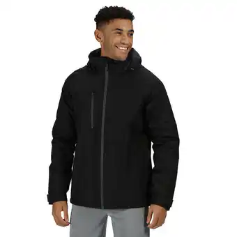 Decathlon Heren eerlijk gemaakt geïsoleerd jasje (zwart) aanbieding