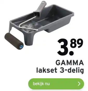 GAMMA GAMMA lakset 3-delig aanbieding