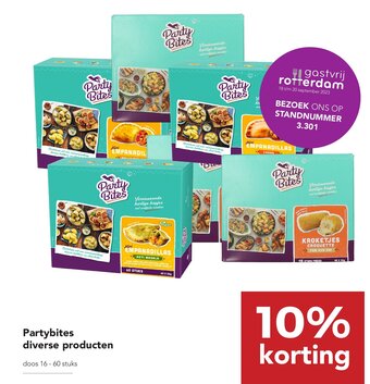 Zegro Partybites diverse producten aanbieding