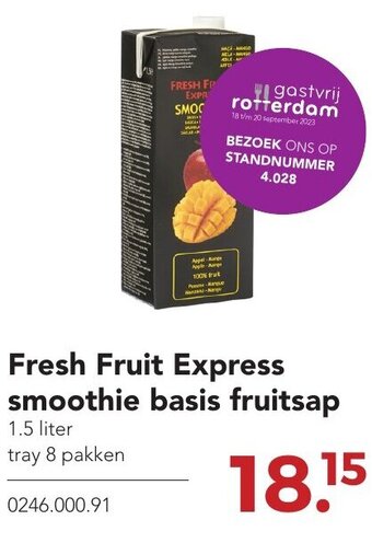 Zegro Fresh Fruit Express smoothie basis fruitsap aanbieding