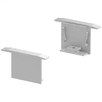 Conrad Slv 1000556 grazia 20 eindkappen aluminium (l x b x h) 16 x 52 x 32 mm 1 stuk(s) aanbieding