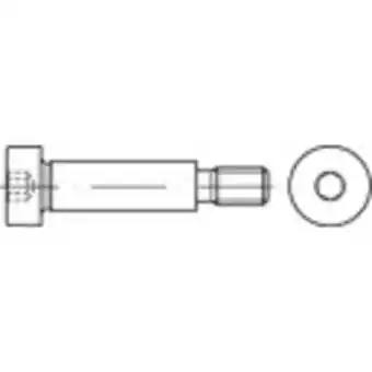 Conrad Toolcraft to-5434611 pas schroeven m8 60 mm binnenzeskant (inbus) iso 7379 25 stuk(s) aanbieding