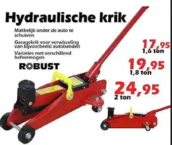 iTEK Hydraulische Krik aanbieding