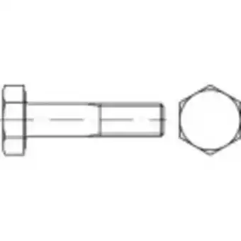 Conrad Toolcraft 146836 hv-zeskantschroeven m22 170 mm buitenzeskant din 14399 staal thermisch verzinkt 1 stuk(s) aanbieding