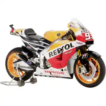 Conrad Tamiya 300014130 repsol honda rc213v 14 motorfiets (bouwpakket) 1:12 aanbieding